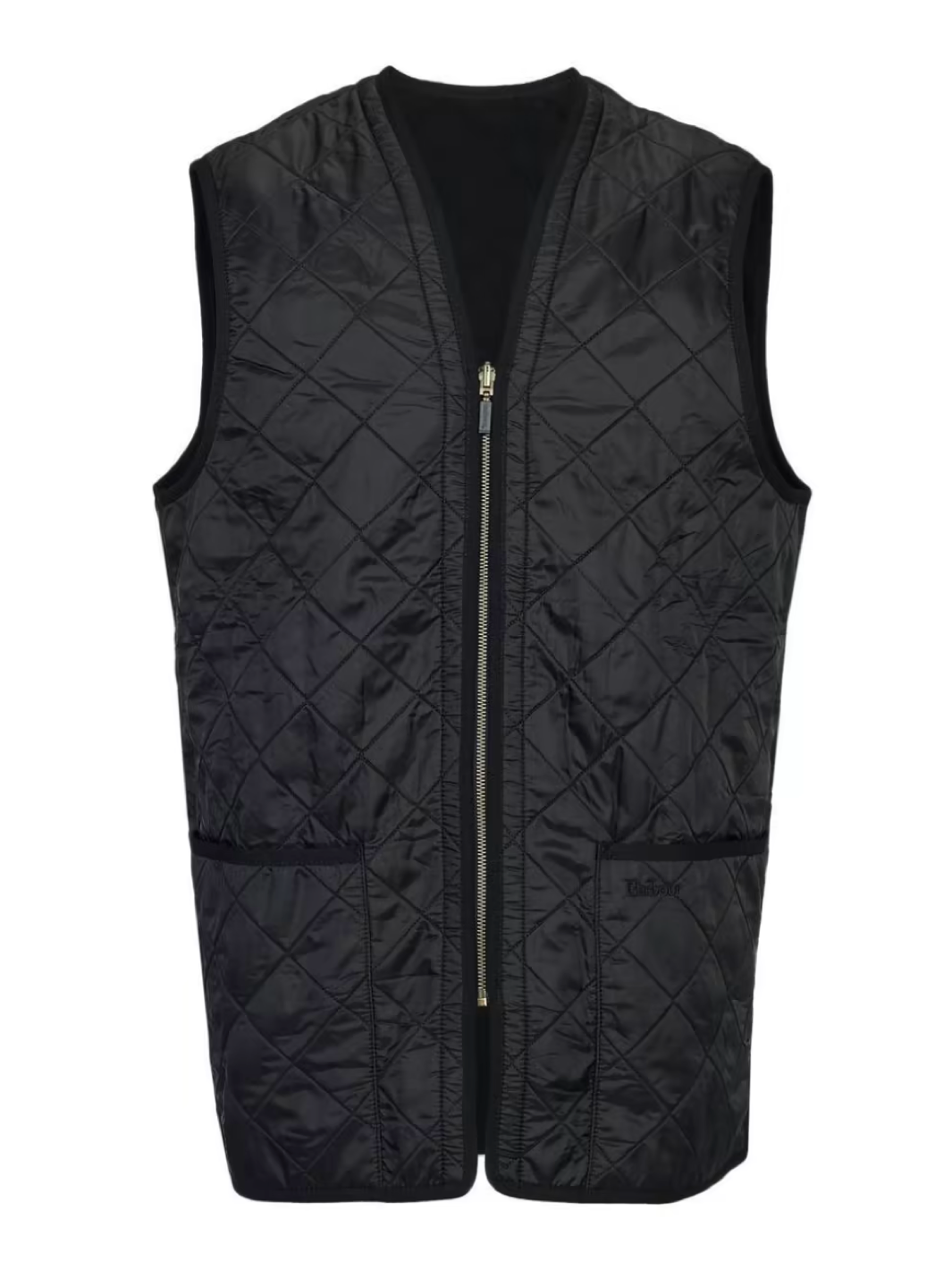 Barbour Mens Polarquilt Waistcoat Zip In Liner Royal Male